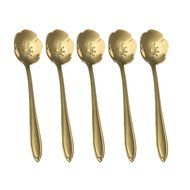 Coffee Scoops, Stainless Steel Tableware Creative Sunflower Flower Pattern Coffee Spoons Stirring Spoon Sugar... N15