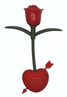 Beauty Clubs Loose Rose Tea Bag Infuser Herb Leaf Spice Strainer Filter Diffuser (Yellow) N6