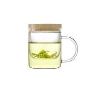 Emoi 15oz Teapot, Pyrex Glass Brewing Tea Cup, Tea Infuser Mug, Premium Loose Leaf Flower Tea and Coffee Maker... N10