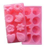 Luckygirls Different Shaped Silicone Non Stick Jelly Candy Baking Mould for Chocolate Candy-Cartoons, Characters... N27