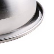 JIAEN SUS 304 Stainless Steel Mixing Bowls Deepen and Thicken-330g Food Grade Soup Basin Mixing Egg Dough Beating... N4