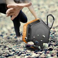 fZoe Wireless Portable Bluetooth Speakers 4.0 Stereo with 12 Hour Playtime for Outdoors or Shower(AUX NFC IP67... N12