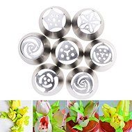 Cake Decorating Piping Tips 15 Pcs Stainless Steel Russian Tulip Icing Piping Kit Nozzles Cake Decoration Tips... N17