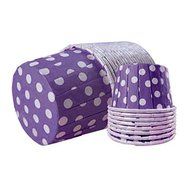 Mikey Store, New 50pcs High Temperature Resistant Baking Cakes Dot Bead Cups (Colorful) N10