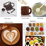 JSS 304 Stainless Steel Coffee Spoon , Measuring Spoon (Stainless Steel, Coffee Spoon) N10