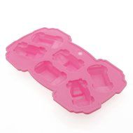 Wenwins silicone cake bread chocolate jelly candy baking mould craft mold pink N3