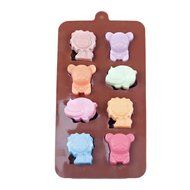 Joinor 2pc Ice Tray Molds Candy Molds, Chocolate Molds, Soap Molds Candy Making Kit Happy Bear, Lion, Hippo &amp;... N5