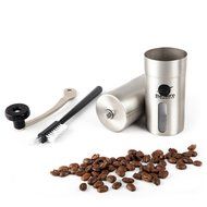 Sunbird Products Ceramic Burr Manual Coffee Grinder, Portable Coffee Mill, Stainless Steel - Aeropress Compatible... N3