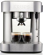 KRUPS XP6010 Pump Espresso Machine with Thermo Block System and Stainless Steel Housing, Silver N4