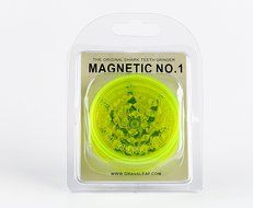 3-Part Acrylic Grinder with Magnet Solid Colored Cover (Green) N8
