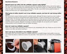 Emohome Reusable Nespresso Capsules - Fillable Nespresso Tea Coffee Espresso Compatible Pod N3
