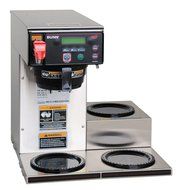 Bunn 38700.0009 Axiom DV-3 Lower Automatic Commercial Coffee Brewer with 3 Warmers N3