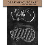 Dress My Cupcake DMCC197 Chocolate Candy Mold, Bow Package, Christmas N104