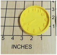 Cannabis Marijuana 4 20 Clock Shaped Cookie Cutter and Stamp #1273 N2