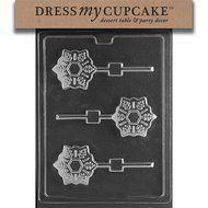 Dress My Cupcake DMCC197 Chocolate Candy Mold, Bow Package, Christmas N105