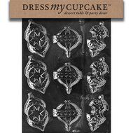 Dress My Cupcake DMCC197 Chocolate Candy Mold, Bow Package, Christmas N109