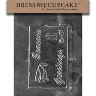 Dress My Cupcake DMCC197 Chocolate Candy Mold, Bow Package, Christmas N110