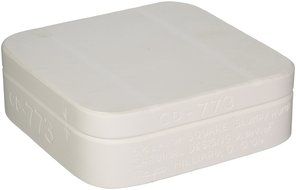 Mayco CD773 Slump and Hump Plaster Molds, 5-3/4" x 5-3/4" x 1" Size, Square, 5.5" Height, 11" Width, 14.25" Length