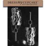 Dress My Cupcake DMCC197 Chocolate Candy Mold, Bow Package, Christmas N114