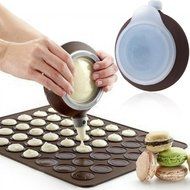 Macaron Cake Mold Decorating Cream Pen Chocolate Mounting Patterns Tools Piping Device N5