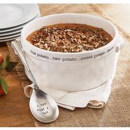 Mud Pie Souffle Set, White N2
