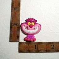 Silicone Mold Cheshire Cat Alice Wonderland (34mm) Fondant Chocolate Soap Fimo N3