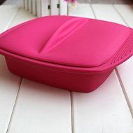 Y&amp;XL&amp;H Cubic Bowl for Baking, Storage or Outdoor Camping, Food Safe Silicone Material, Random Color N4