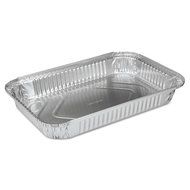 HFA404045 - Aluminum Roasting Container, 4 Duck Pan, 12 1/8quot; X 8 1/8quot; X 1 1/2quot;