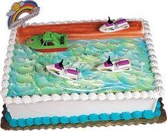 Cake Decorating Kit CupCake Decorating Kit (Soccer Team(7 Players 2 Goals)) N4