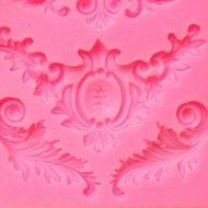 UR Bakeware Silicone Sculpted Flower Lace Mould Candy Jello 3D Cake Mold N5