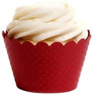 Dress My Cupcake Standard Navy Blue Cupcake Wrappers, Set of 50 N24