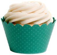 Dress My Cupcake Standard Navy Blue Cupcake Wrappers, Set of 50 N25