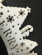 Zerowin 24pcs Christmas Lace Laser Cut Cupcake Wrapper Liner Baking Cup Muffin Case Trays Wedding Birthday Party... N3