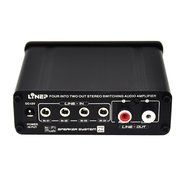 Generic A926 Four-In Two-Out Audio Headphone Signal Amplifier Switcher Converter N3