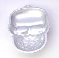 GXHUANG 10-inch Aluminum Alloy Ghost Cake Baking Mold Springform Pan (Skull) N16