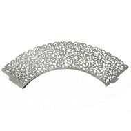 Yansanido 24 set ivory Filigree Artistic Bake Little Vine Lace Laser Cut Cupcake Wrapper Cup Muffin Case Trays... N8
