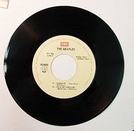 THE BEATLES " A HARD DAYS NIGHT" "TELL ME WHY" " AND I LOVE HER " 45 RPM Record N4