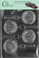 Cybrtrayd B033 Baby&#039;s Christening Lolly Chocolate Candy Mold with Exclusive Cybrtrayd Copyrighted Chocolate Molding...