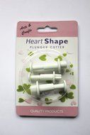 Set of 3pcs Fondant Heart Shaped plunger Cutter cake decorating fondant plunger embossing tool N2