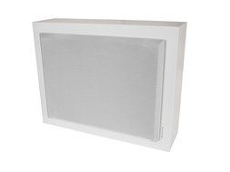 DLS Flatsub 8.2 White On Wall Digital 250W Active Subwoofer Amplifier Sub Amp