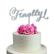Sugar Yeti Made In USA Wedding Cake Topper Finally ! #7 Gold Mirror N10
