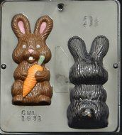 6&quot; Easter Bunny Assembly Chocolate Candy Mold Easter 1831