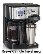 Hamilton Beach FlexBrew 49983A Single Serve / Full Pot Coffee Maker N5