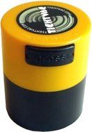 Minivac TV1-SYE - 10g to 30 gram Vacuum Sealed Container Yellow Cap &amp; Black Body