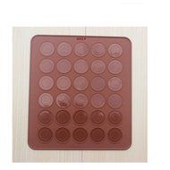 HOSL Silicone Macaron macaroon Baking Sheet Mat Muffin DIY Chocolate Cookie Mould Mode (Round) N3