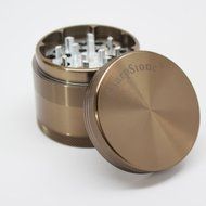 Sharp Stone Official Authentic Medium 4 Piece Grinder Hard Top 2.2 Inches Copper Green + Free Performance Technology... N2