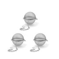 Tea Ball Infuser, Amsam 3 Pack Stainless Steel Mesh Tea Infuser 2-Inch Tea Strainer Filters for Loose Tea N3