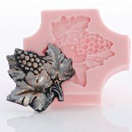 Grape Leaf Silicone Mold Food Safe Fondant, Chocolate, Candy, Resin, Polymer Clay Mold N2