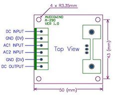 Electronics-Salon 1PCS Negative Voltage Regulator PCB for LM337 7905 7906 7908 7909 7910 7912 7915 7924 N3