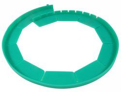 Silicone Pie Crust Shield, Adjustable Pie Protector, Green N3